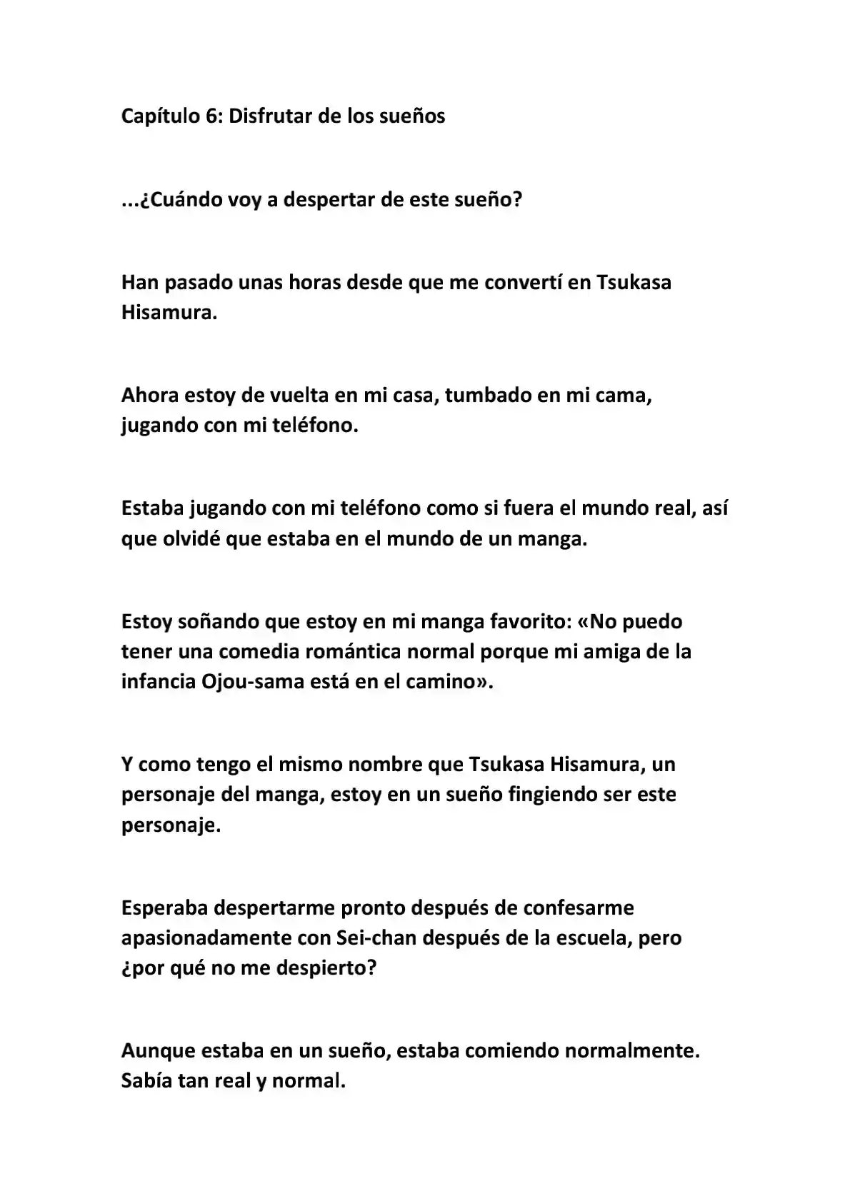 Isekai Romcom (Web Novel) (Novela) - Capítulo 6 - Página 2 - LectorTMOo