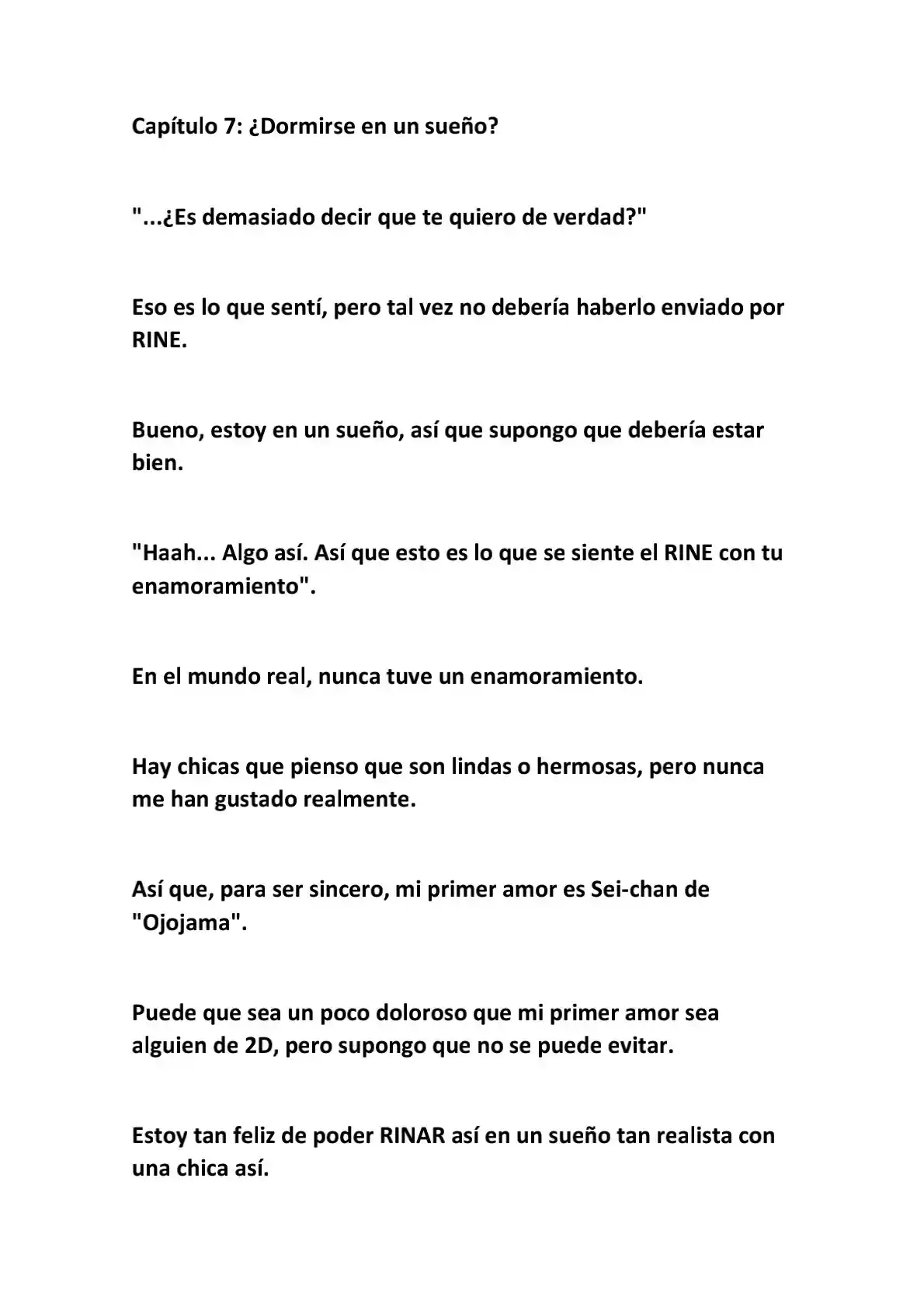 Isekai Romcom (Web Novel) (Novela) - Capítulo 7 - Página 2 - LectorTMOo