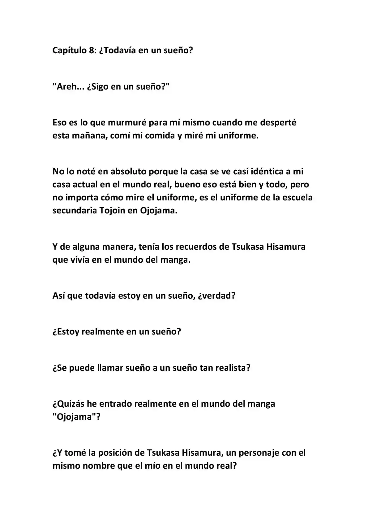 Isekai Romcom (Web Novel) (Novela) - Capítulo 8 - Página 2 - LectorTMOo