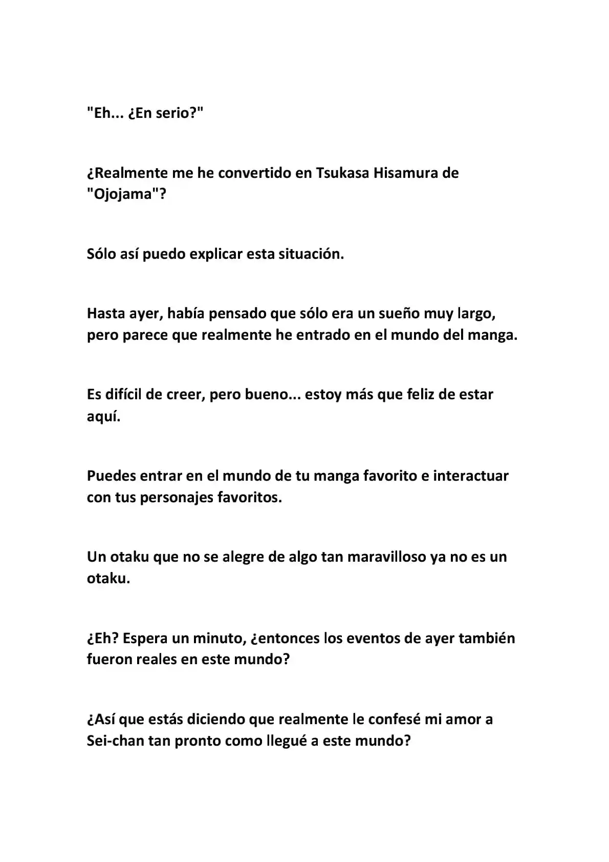 Isekai Romcom (Web Novel) (Novela) - Capítulo 8 - Página 3 - LectorTMOo