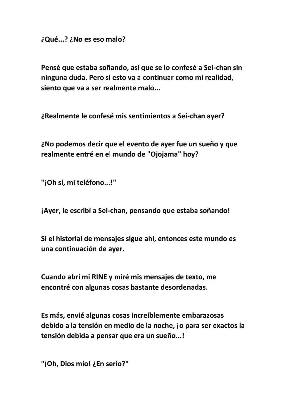 Isekai Romcom (Web Novel) (Novela) - Capítulo 8 - Página 4 - LectorTMOo