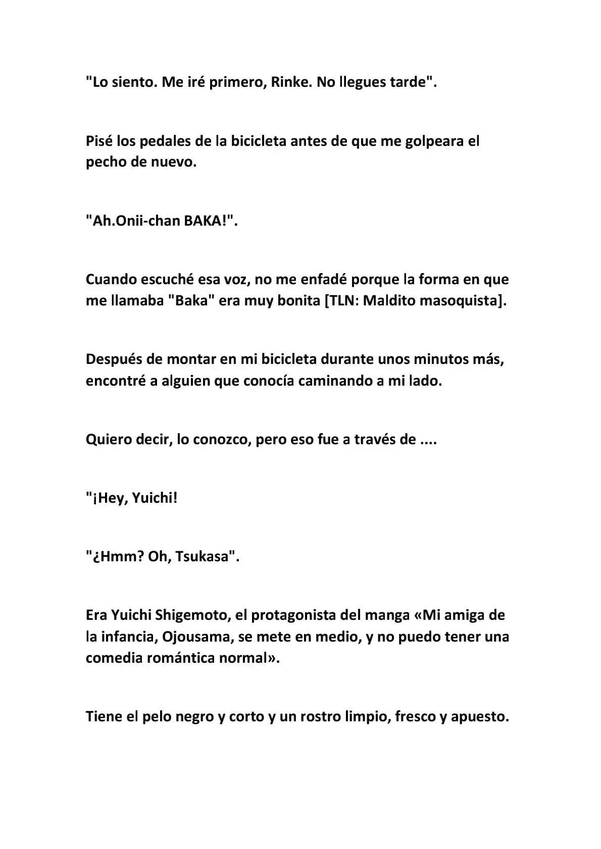 Isekai Romcom (Web Novel) (Novela) - Capítulo 9 - Página 6 - LectorTMOo