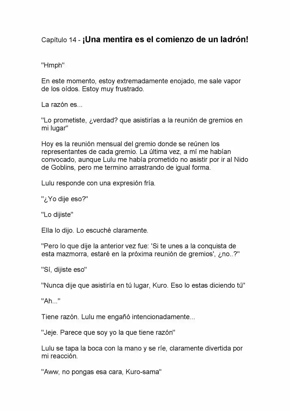 Isekai Saikouhou No Guild Leader (Novela) - Capítulo 14 - Página 2 - LectorTMOo