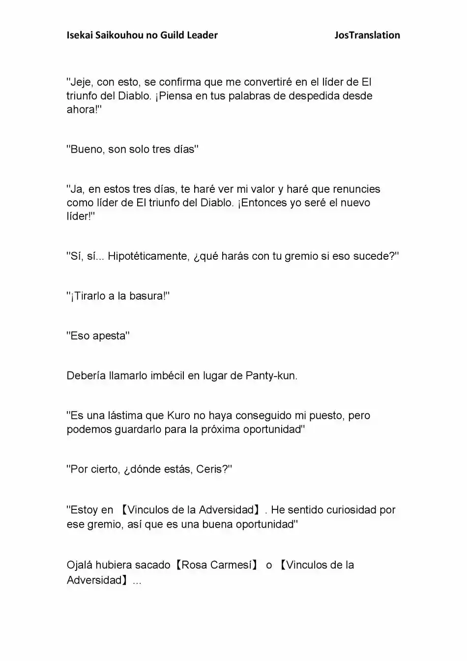 Isekai Saikouhou No Guild Leader (Novela) - Capítulo 27 - Página 3 - LectorTMOo