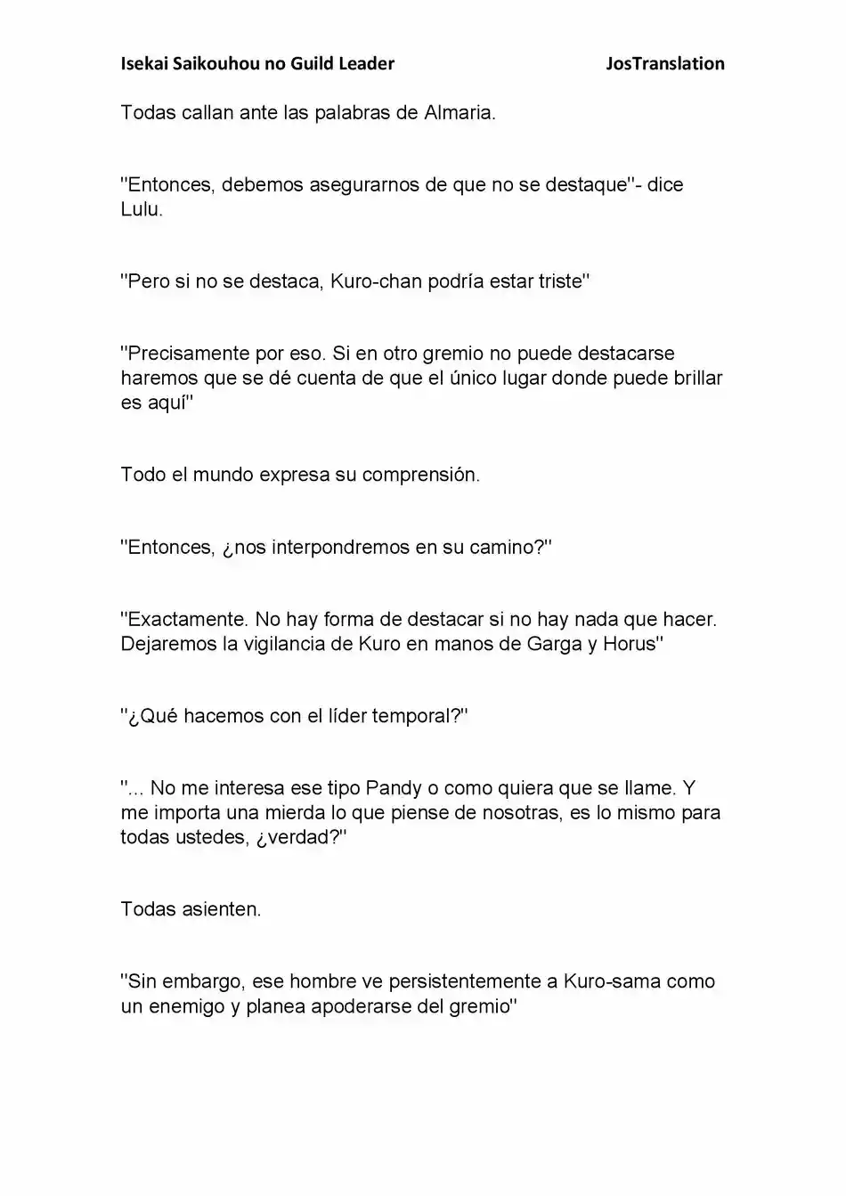Isekai Saikouhou No Guild Leader (Novela) - Capítulo 28 - Página 5 - LectorTMOo