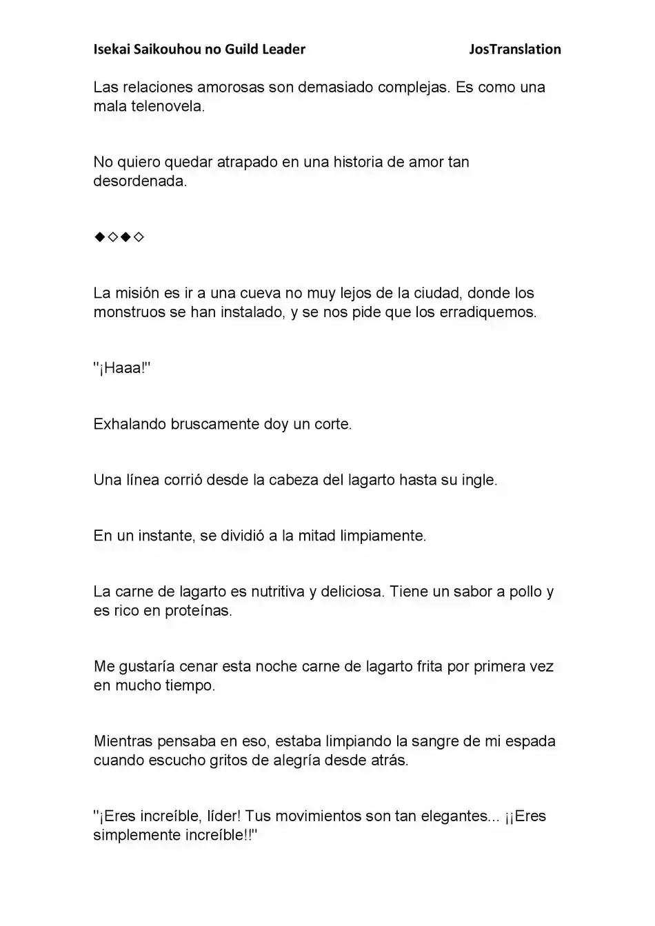 Isekai Saikouhou No Guild Leader (Novela) - Capítulo 29 - Página 4 - LectorTMOo