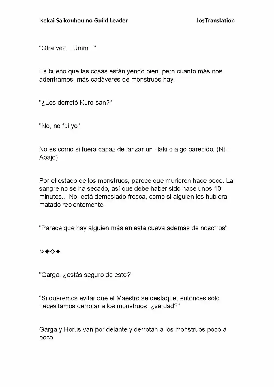 Isekai Saikouhou No Guild Leader (Novela) - Capítulo 29 - Página 7 - LectorTMOo