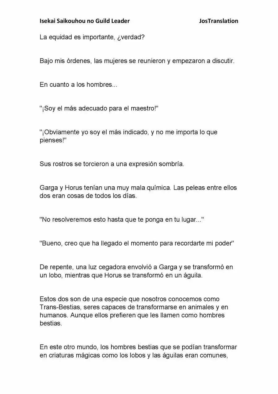 Isekai Saikouhou No Guild Leader (Novela) - Capítulo 5 - Página 3 - LectorTMOo
