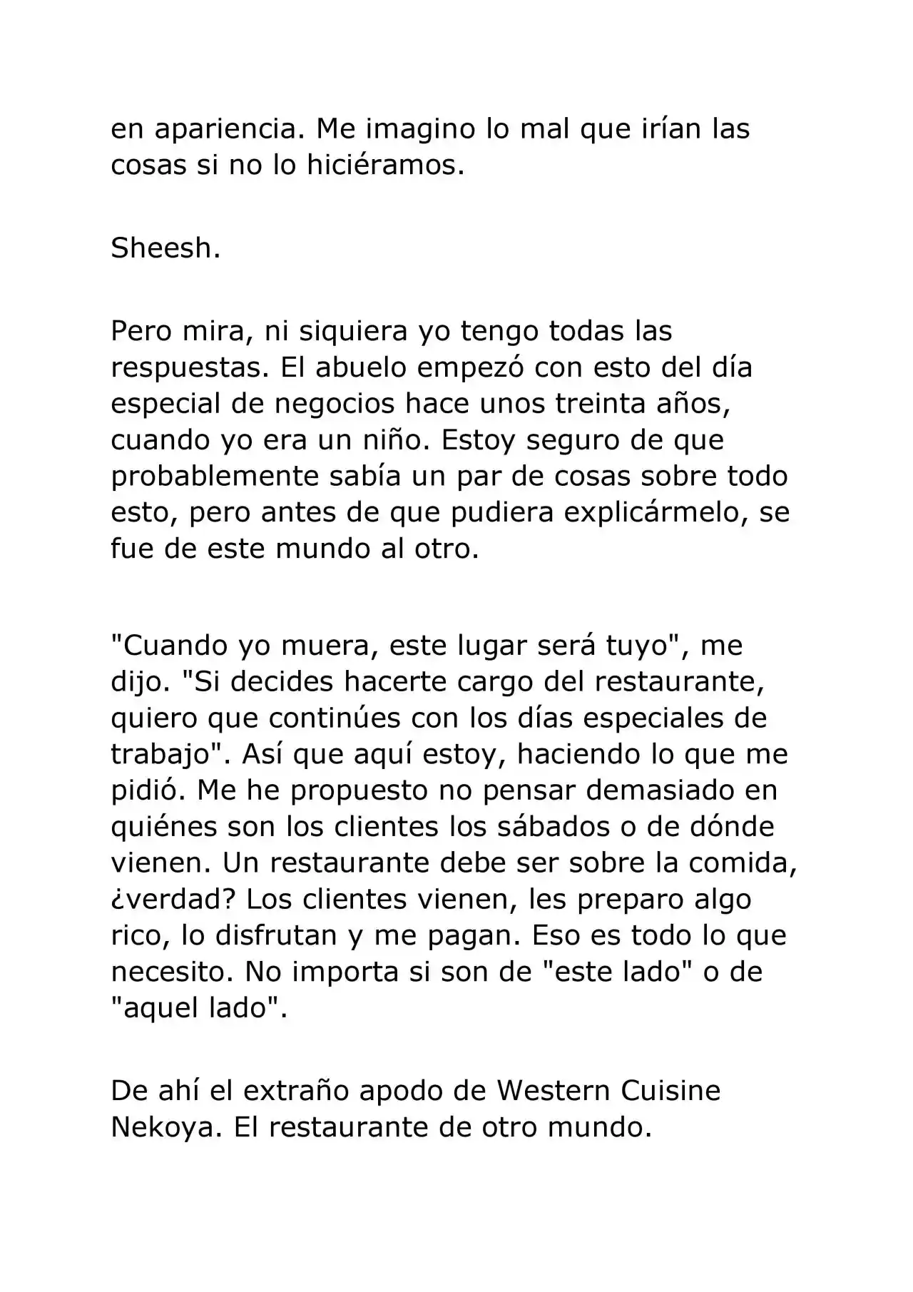 Isekai Shokudou (Novela) (Novela) - Capítulo - Página 17 - LectorTMOo