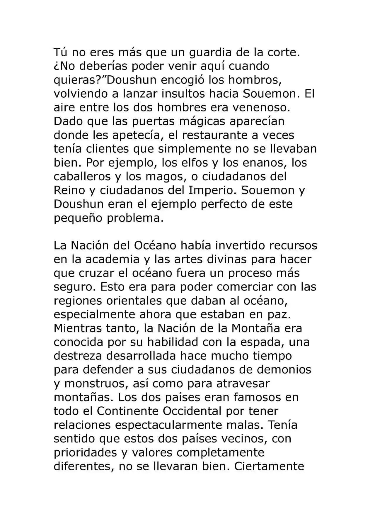 Isekai Shokudou (Novela) (Novela) - Capítulo 10 - Página 3 - LectorTMOo
