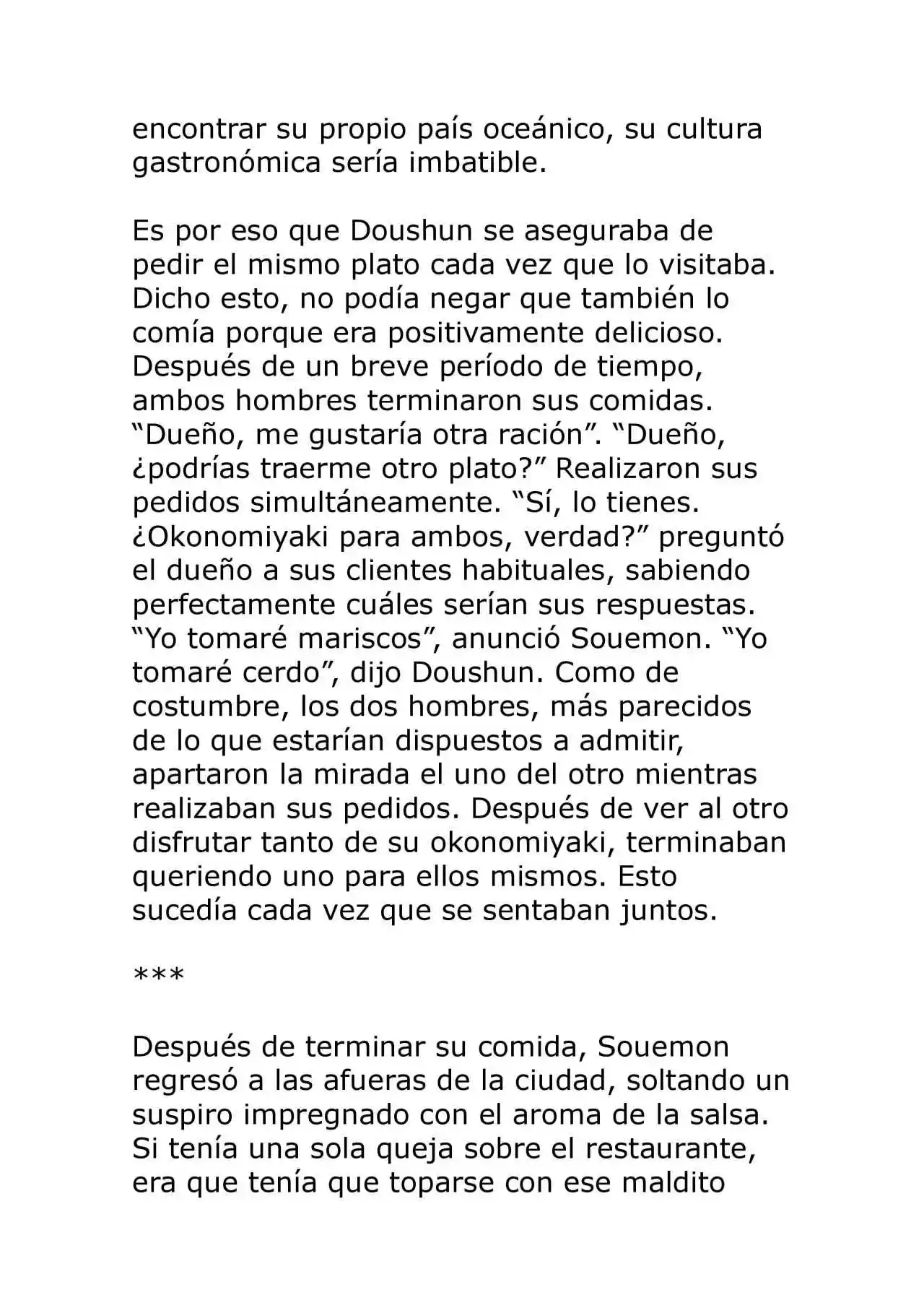 Isekai Shokudou (Novela) (Novela) - Capítulo 10 - Página 10 - LectorTMOo