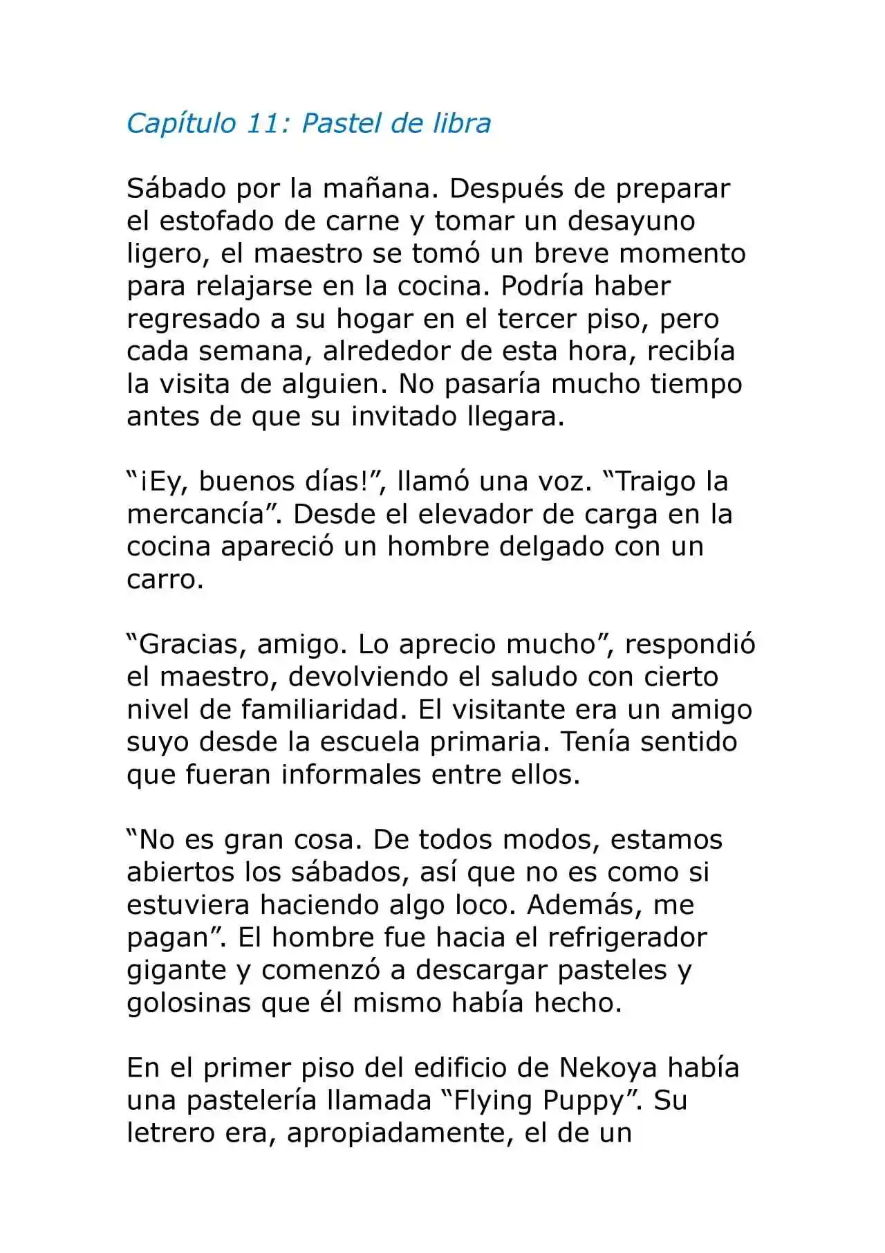 Isekai Shokudou (Novela) (Novela) - Capítulo 11 - Página 1 - LectorTMOo