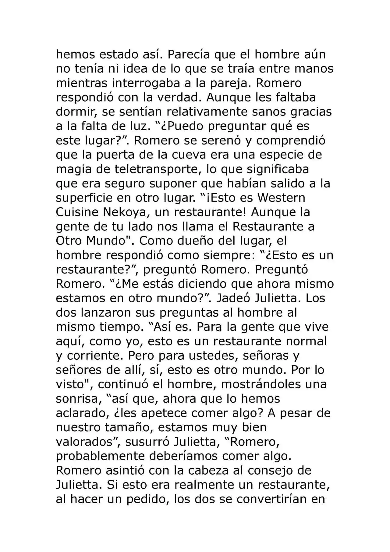 Isekai Shokudou (Novela) (Novela) - Capítulo 12 - Página 6 - LectorTMOo