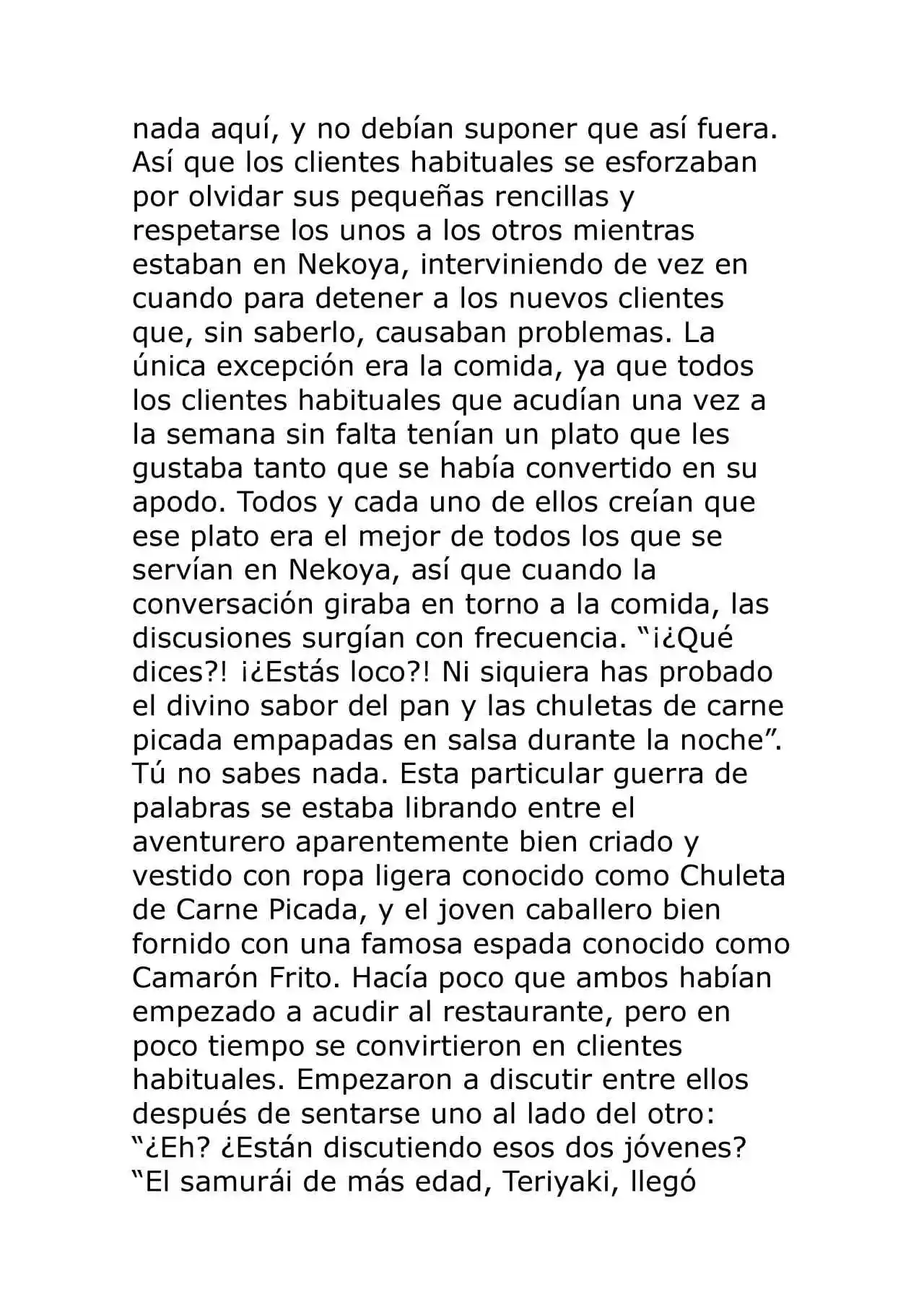 Isekai Shokudou (Novela) (Novela) - Capítulo 13 - Página 2 - LectorTMOo
