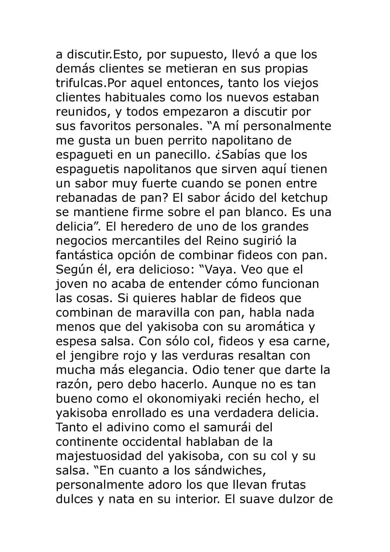 Isekai Shokudou (Novela) (Novela) - Capítulo 13 - Página 9 - LectorTMOo