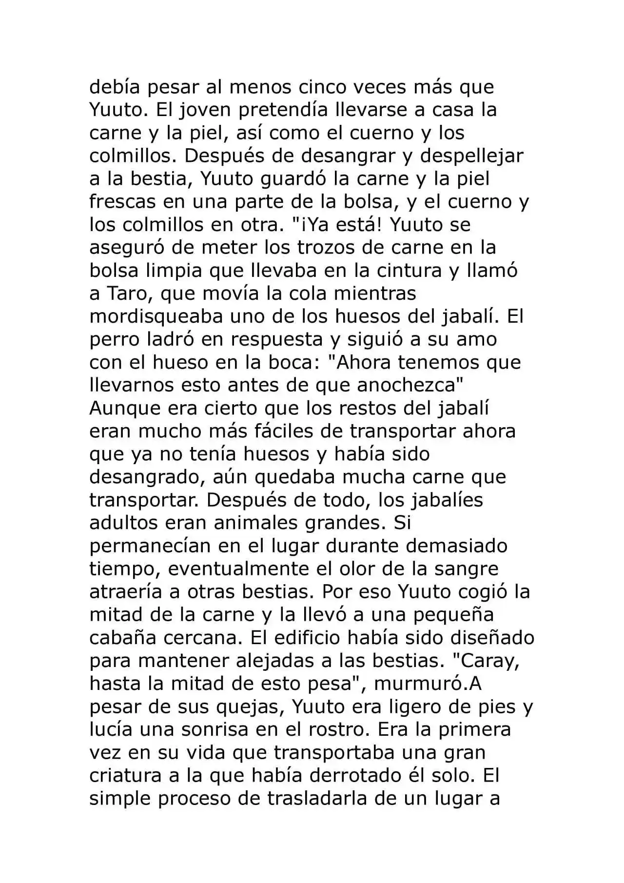 Isekai Shokudou (Novela) (Novela) - Capítulo 15 - Página 6 - LectorTMOo