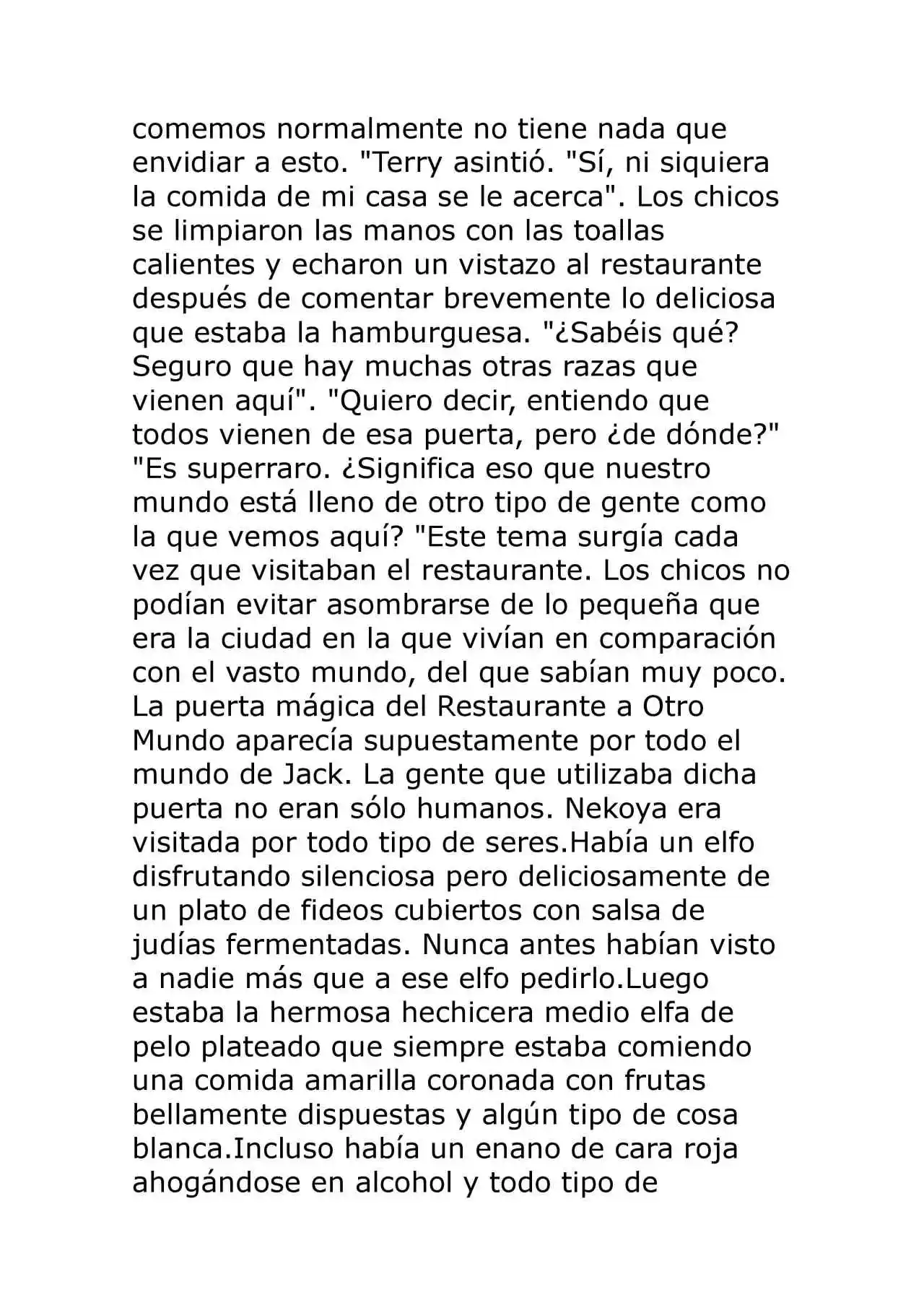 Isekai Shokudou (Novela) (Novela) - Capítulo 18 - Página 3 - LectorTMOo