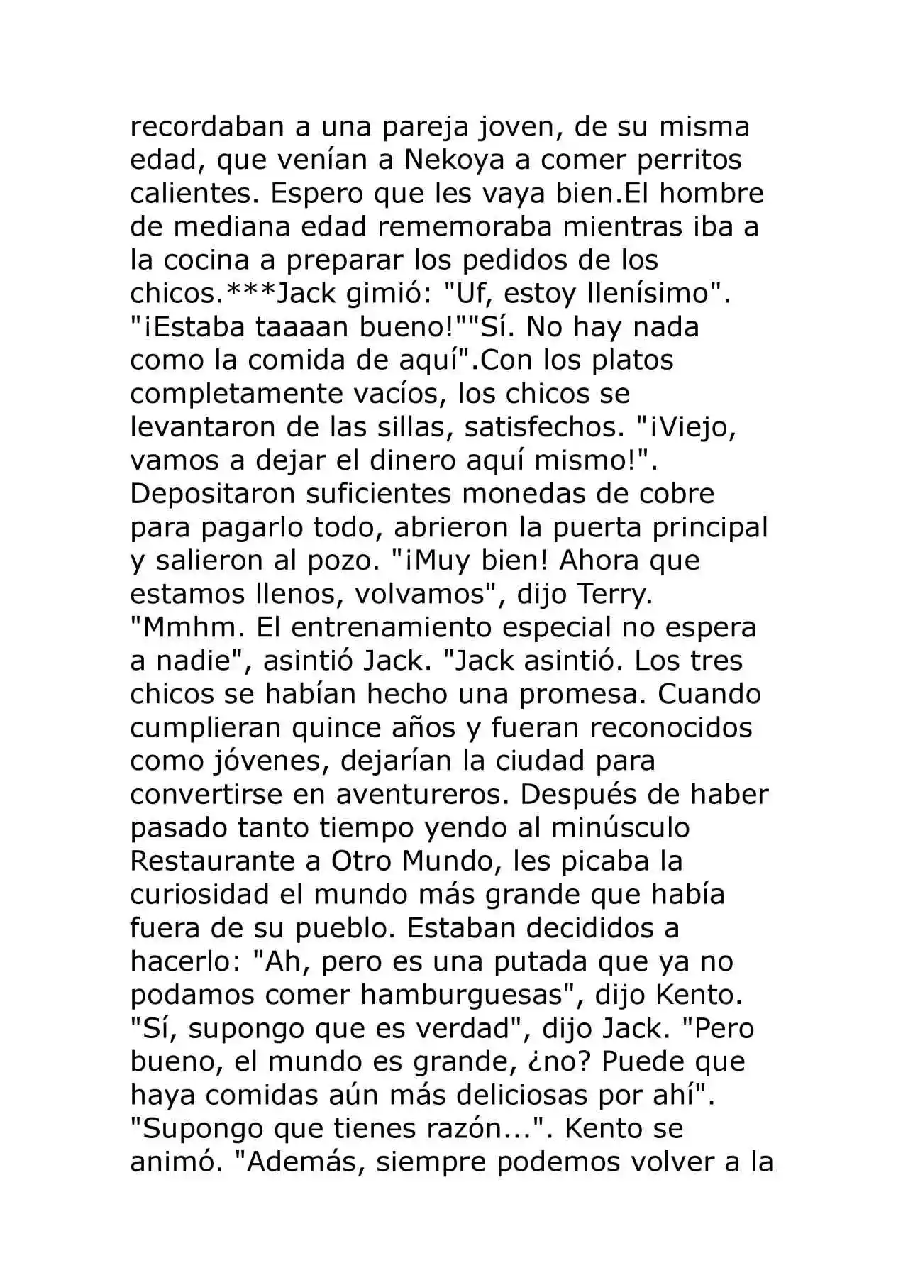 Isekai Shokudou (Novela) (Novela) - Capítulo 18 - Página 9 - LectorTMOo