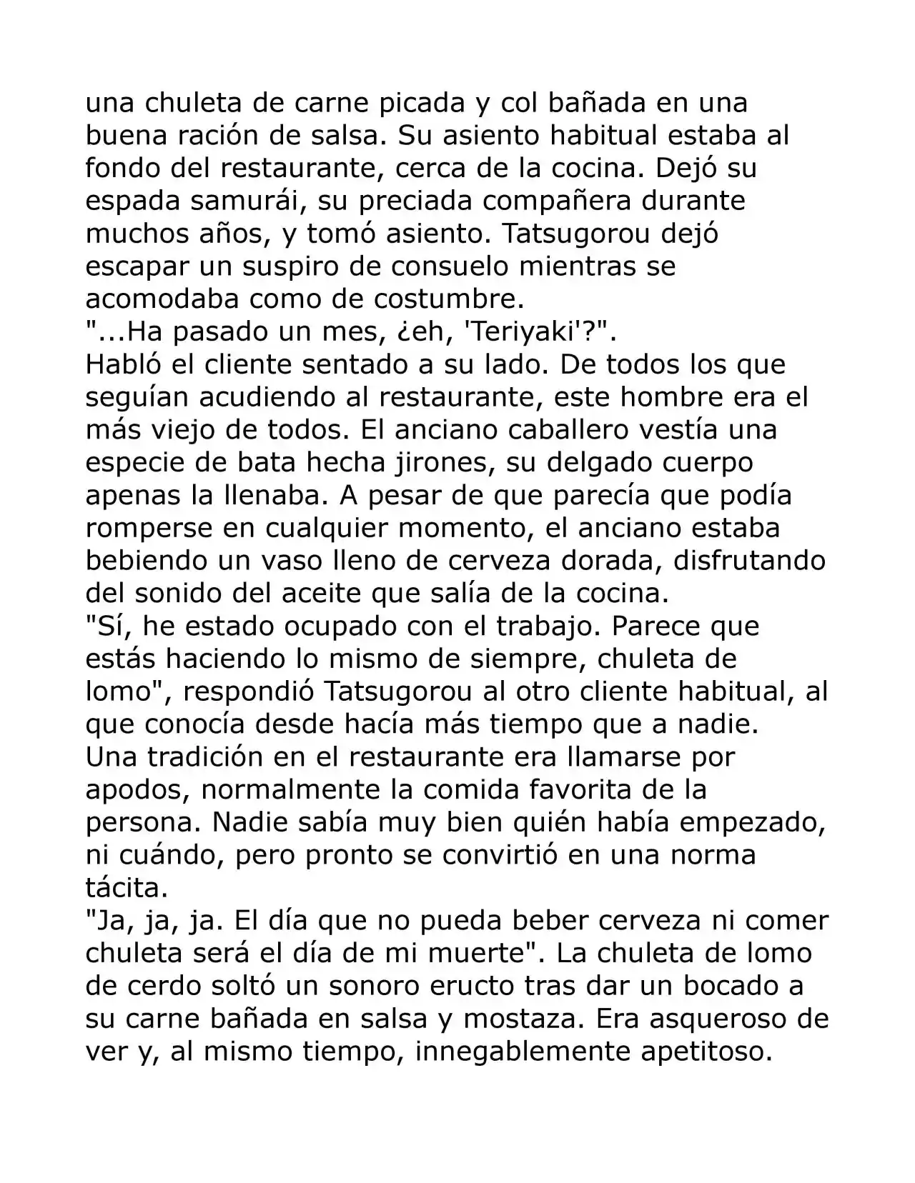 Isekai Shokudou (Novela) (Novela) - Capítulo 2 - Página 3 - LectorTMOo