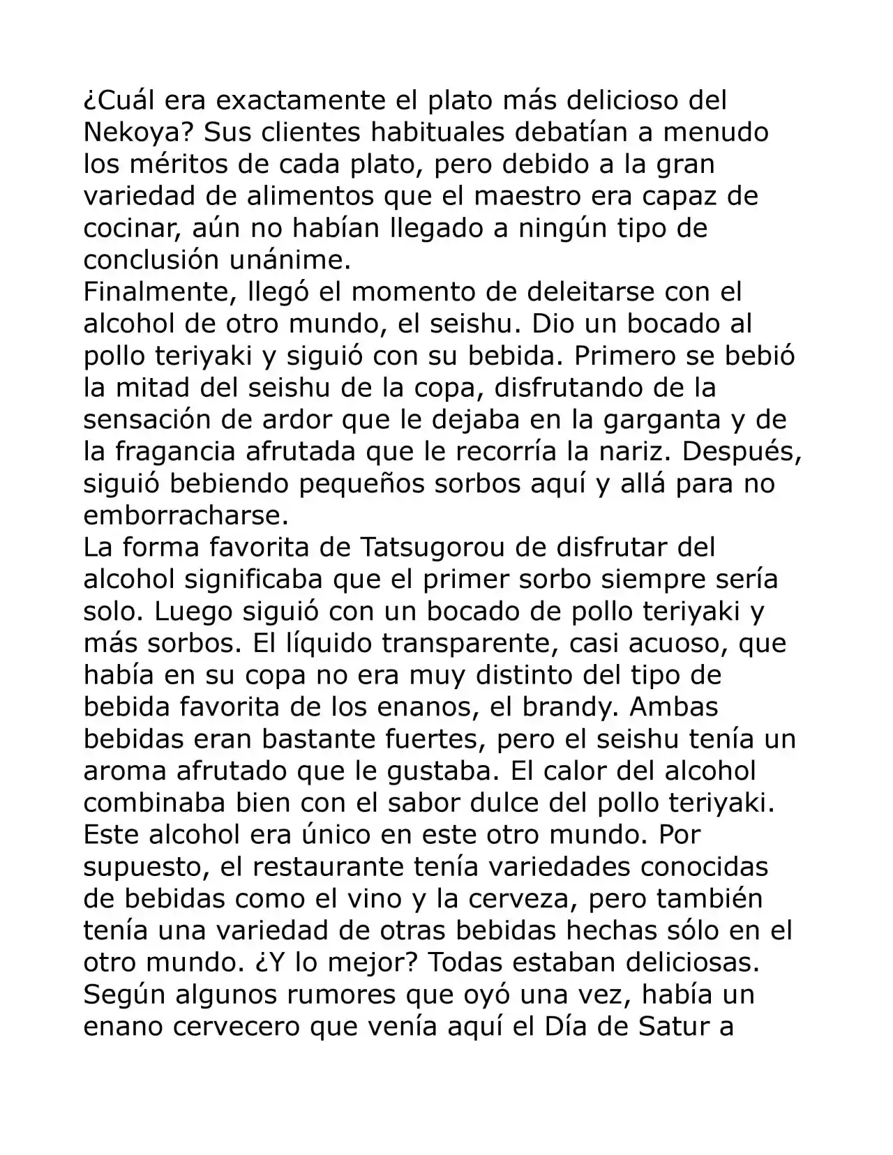 Isekai Shokudou (Novela) (Novela) - Capítulo 2 - Página 8 - LectorTMOo