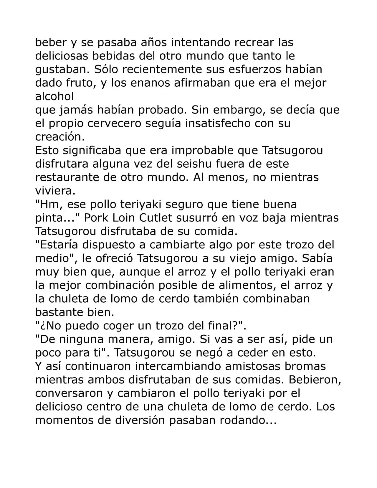 Isekai Shokudou (Novela) (Novela) - Capítulo 2 - Página 9 - LectorTMOo