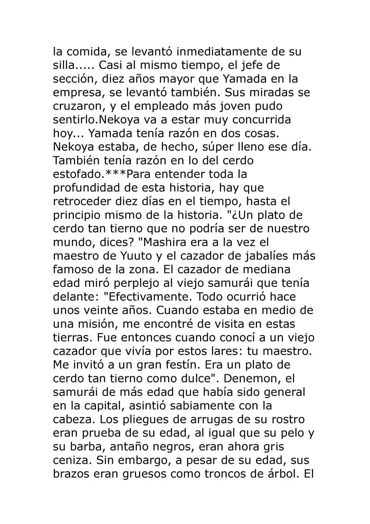 Isekai Shokudou (Novela) (Novela) - Capítulo 20.50 - Página 4 - LectorTMOo