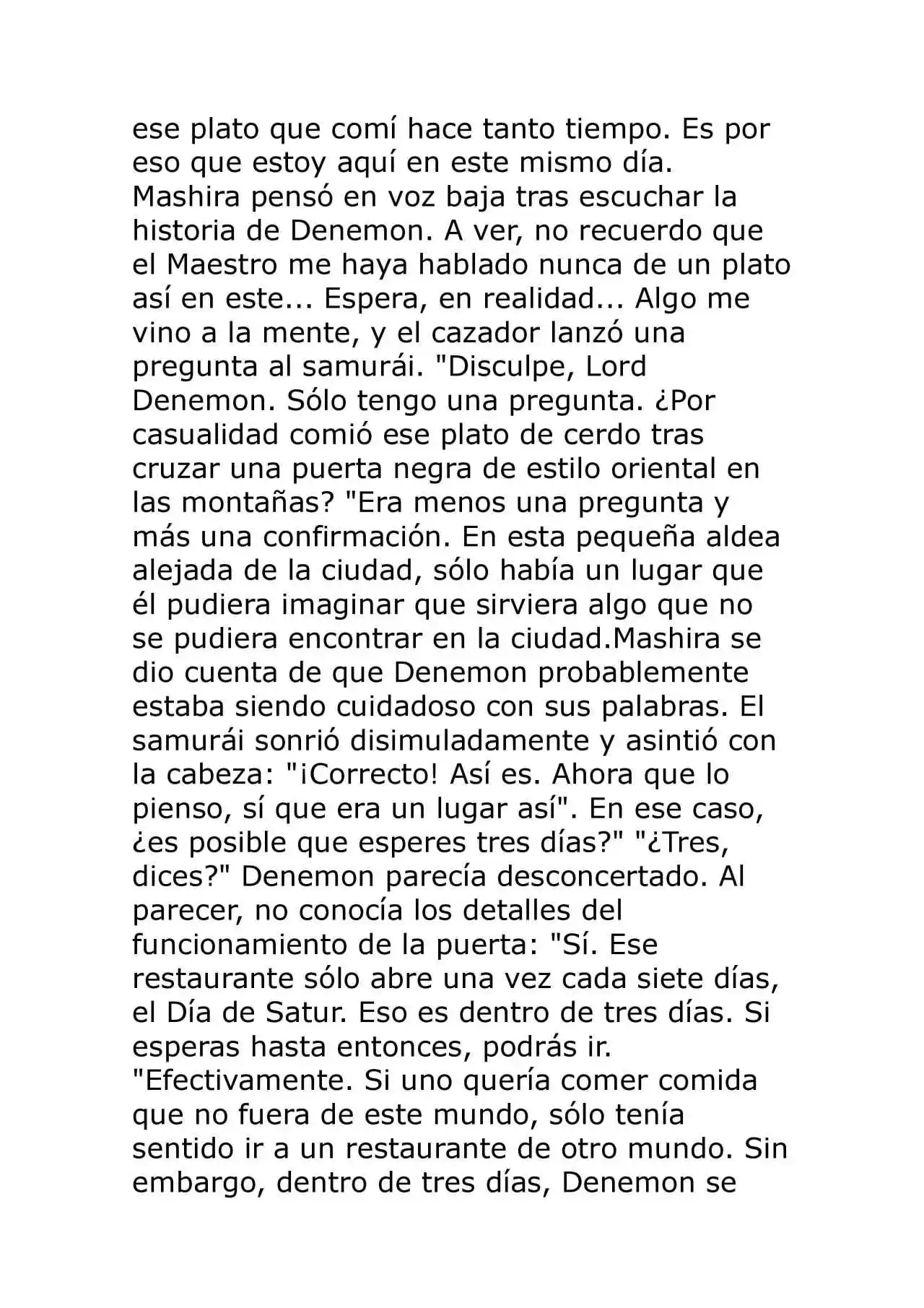 Isekai Shokudou (Novela) (Novela) - Capítulo 20.50 - Página 6 - LectorTMOo