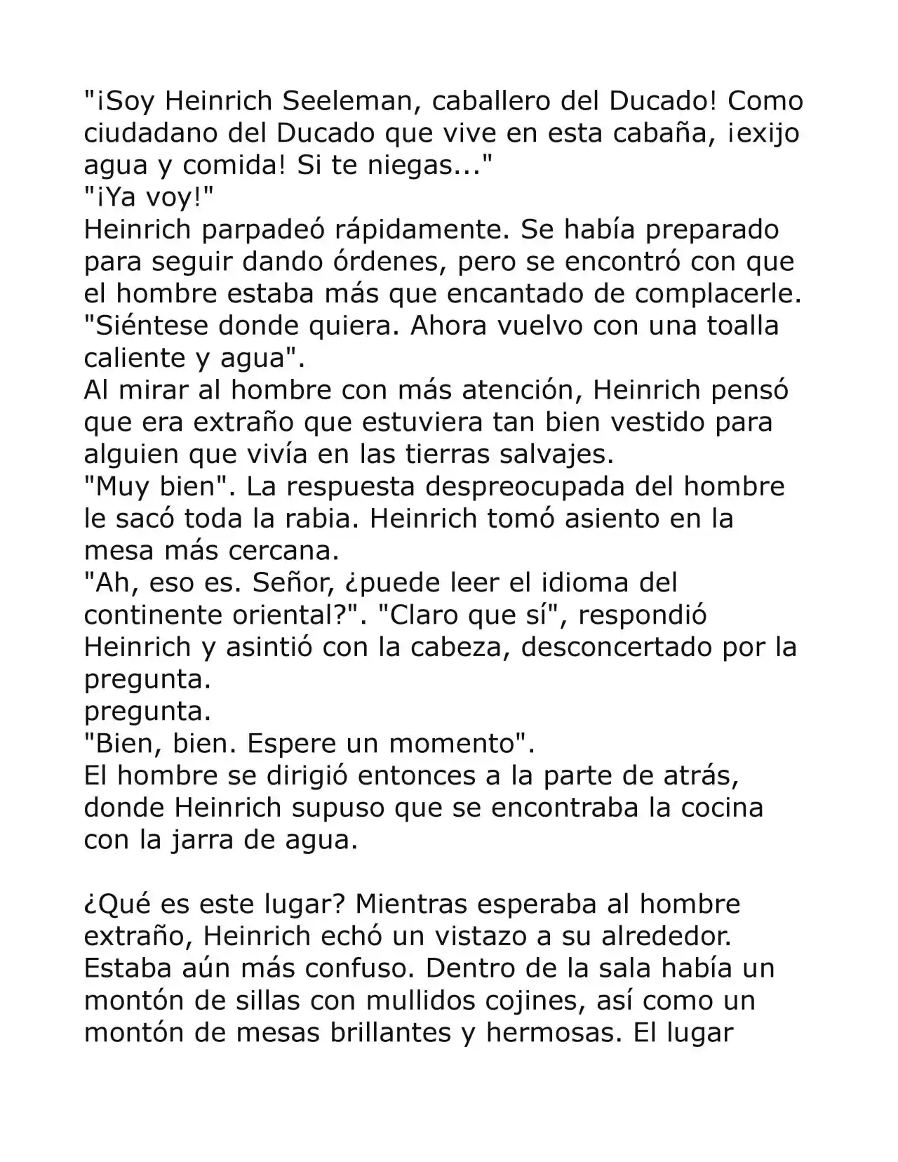 Isekai Shokudou (Novela) (Novela) - Capítulo 3 - Página 5 - LectorTMOo