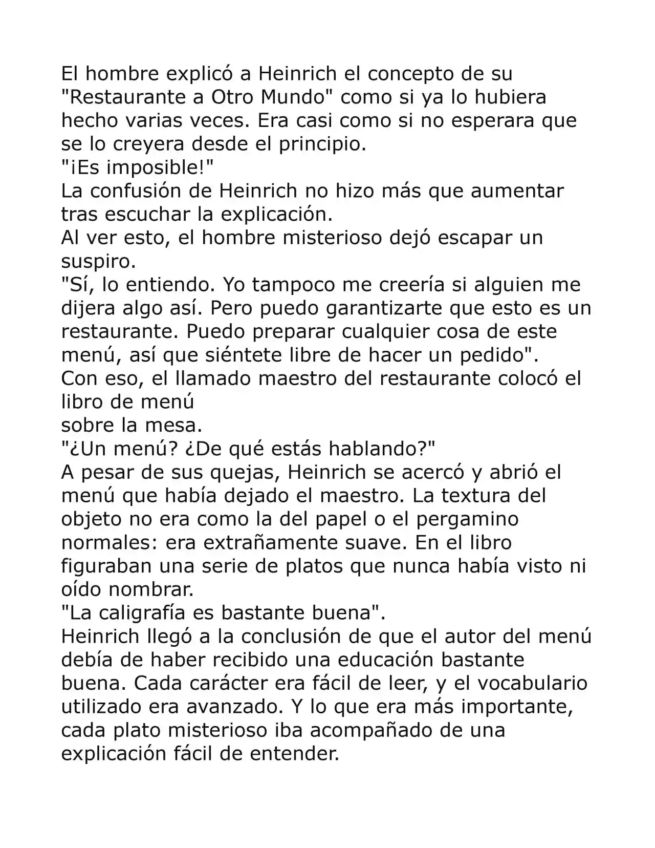Isekai Shokudou (Novela) (Novela) - Capítulo 3 - Página 7 - LectorTMOo
