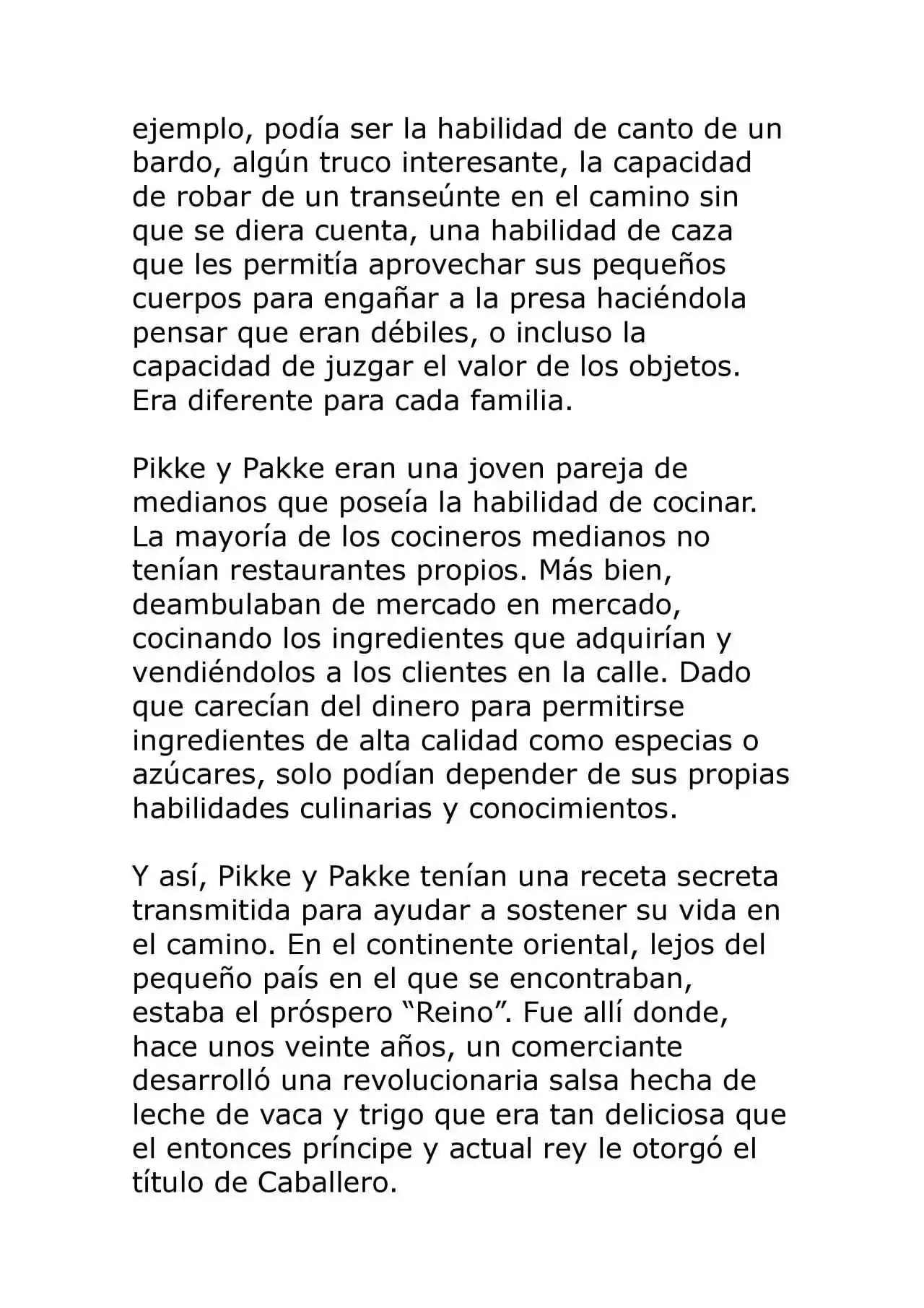 Isekai Shokudou (Novela) (Novela) - Capítulo 9 - Página 4 - LectorTMOo