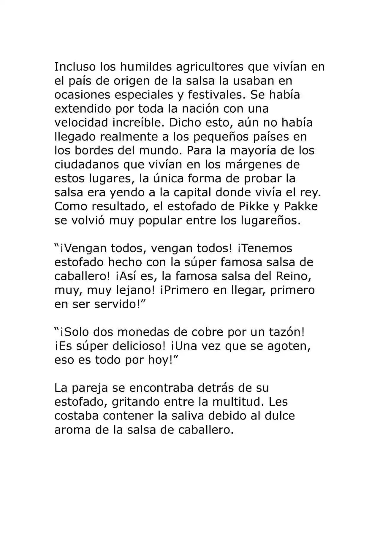 Isekai Shokudou (Novela) (Novela) - Capítulo 9 - Página 5 - LectorTMOo
