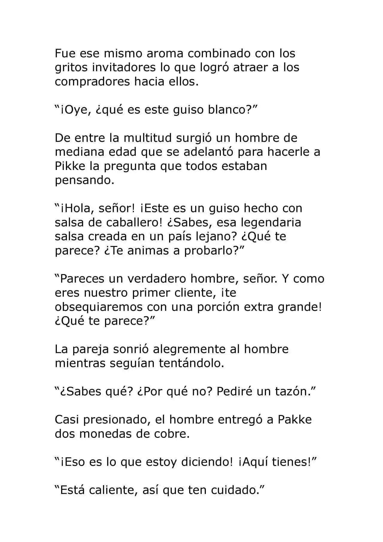 Isekai Shokudou (Novela) (Novela) - Capítulo 9 - Página 7 - LectorTMOo