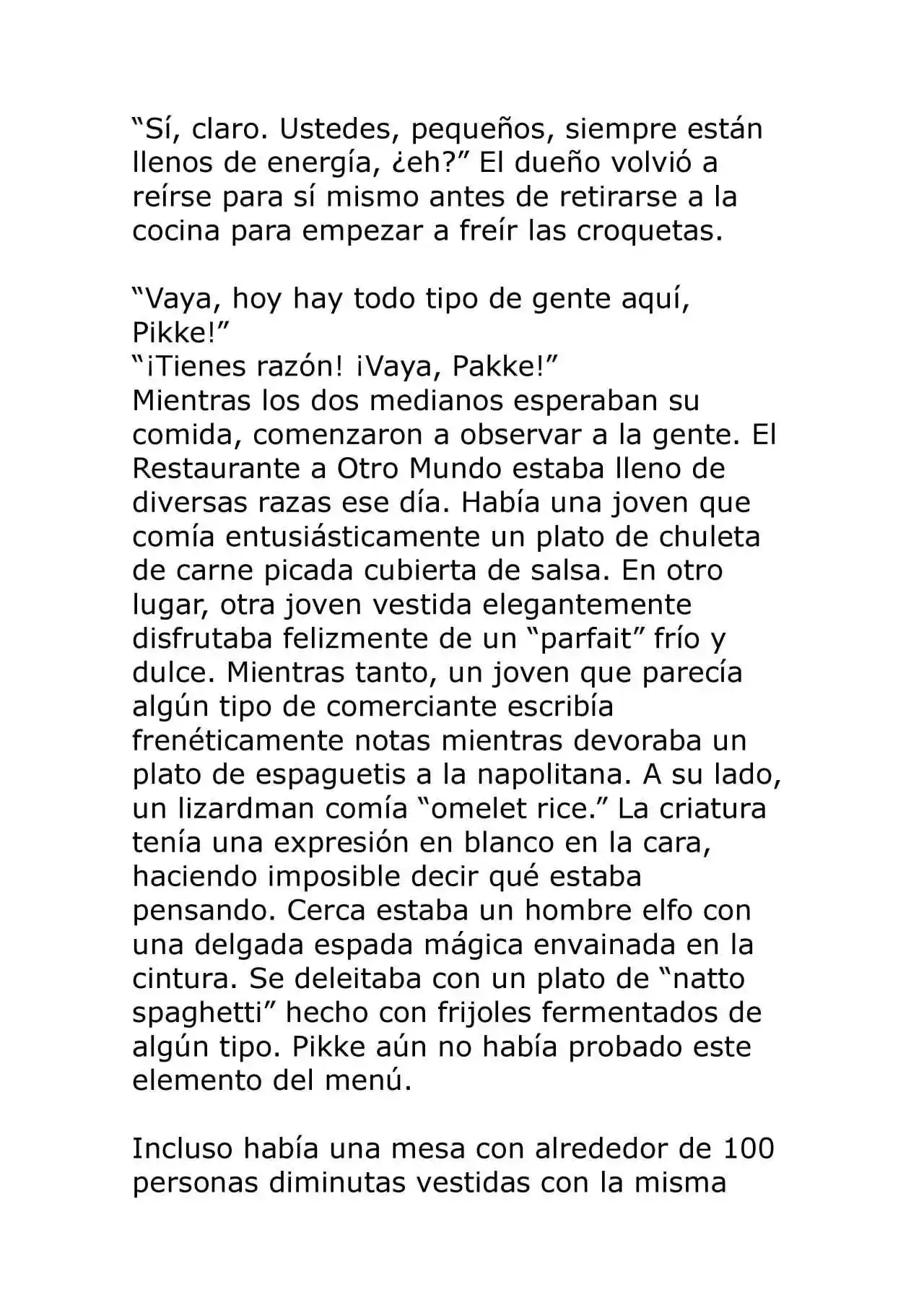 Isekai Shokudou (Novela) (Novela) - Capítulo 9 - Página 16 - LectorTMOo
