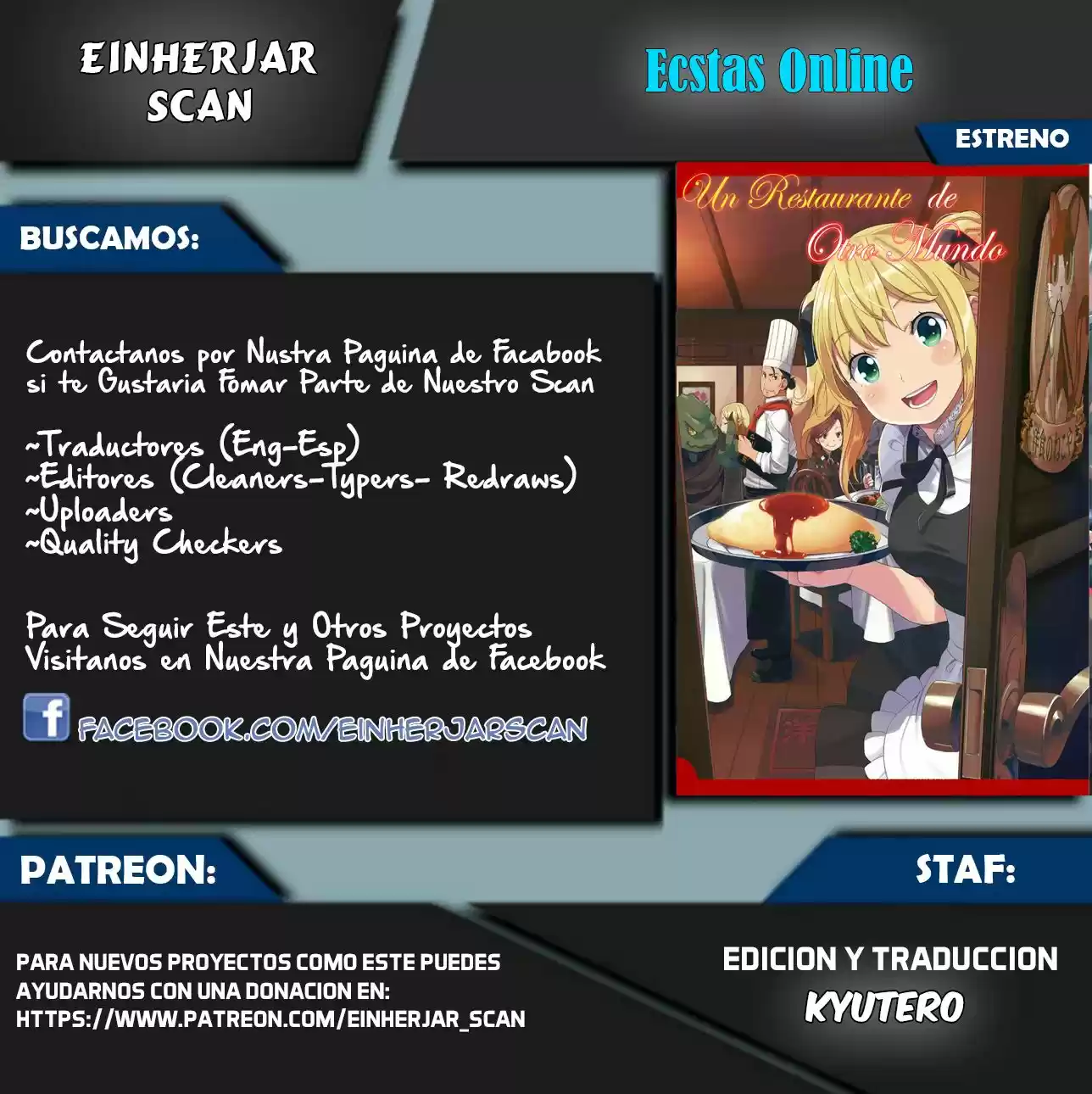 Isekai Shokudou - Capítulo 1 - Página 1 - LectorTMOo