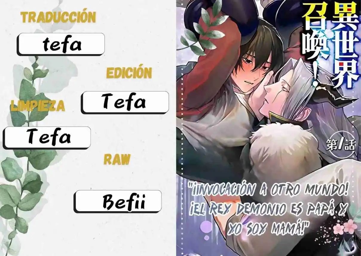 Isekai Shoukan Maou Ga Papa De Ore Ga Mama capítulo 2 página 2