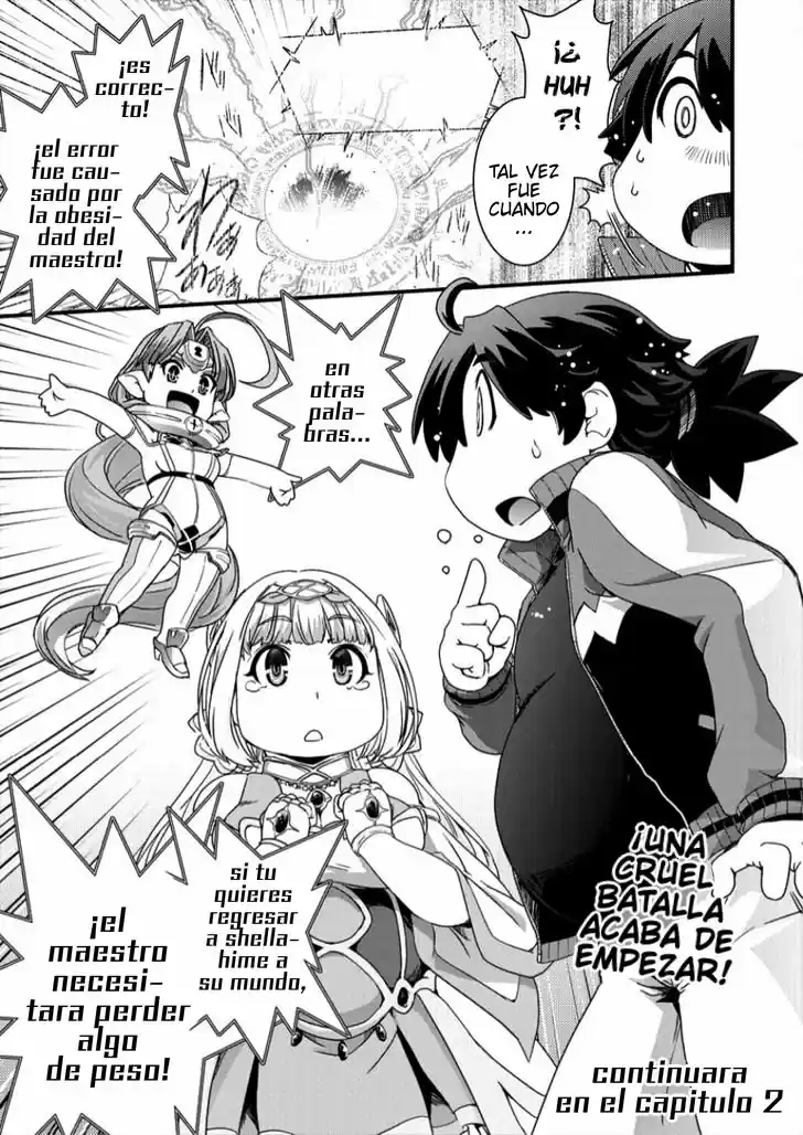 Isekai Shoukan-sareta Ga Kyousei Soukan-sareta Ore Ha Shikatanaku Yaseru Koto Ni Shita capítulo 1 página 27