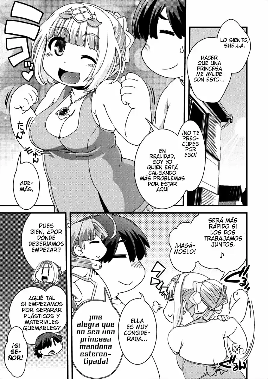 Isekai Shoukan-sareta Ga Kyousei Soukan-sareta Ore Ha Shikatanaku Yaseru Koto Ni Shita capítulo 2 página 10