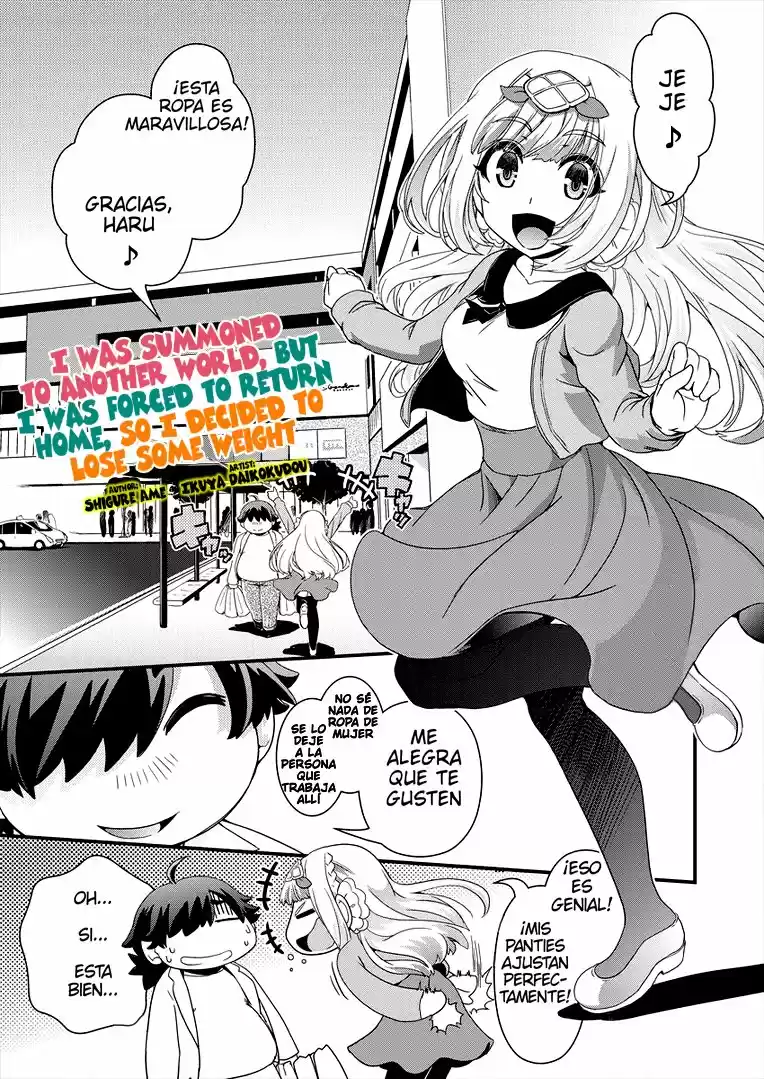 Isekai Shoukan-sareta Ga Kyousei Soukan-sareta Ore Ha Shikatanaku Yaseru Koto Ni Shita capítulo 4 página 4