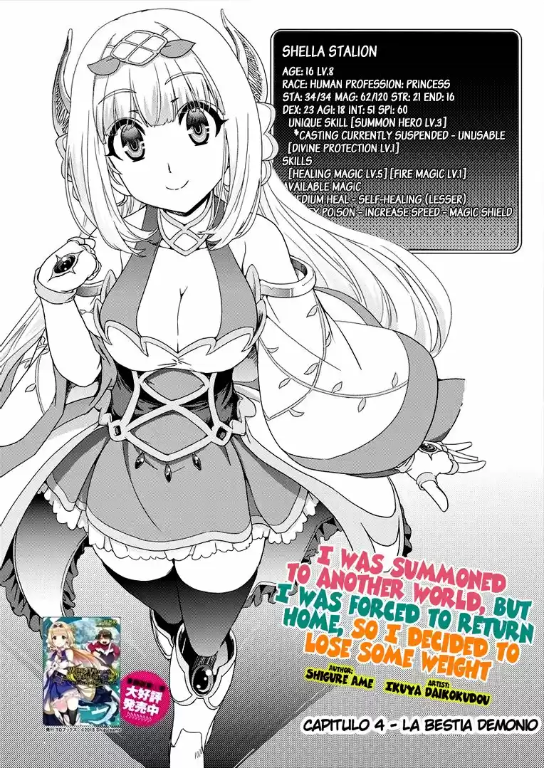 Isekai Shoukan-sareta Ga Kyousei Soukan-sareta Ore Ha Shikatanaku Yaseru Koto Ni Shita capítulo 4 página 7