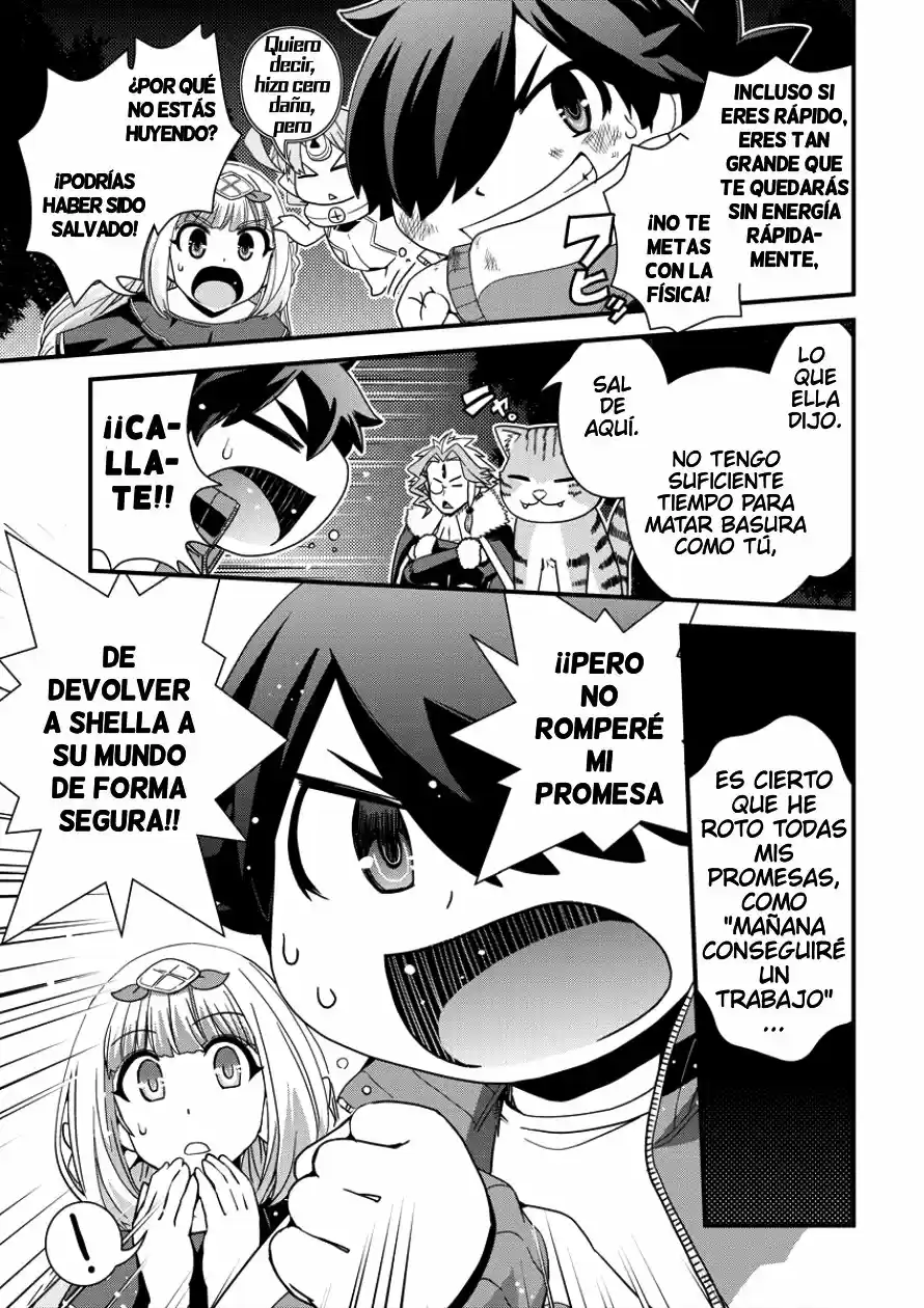 Isekai Shoukan-sareta Ga Kyousei Soukan-sareta Ore Ha Shikatanaku Yaseru Koto Ni Shita capítulo 6 página 18