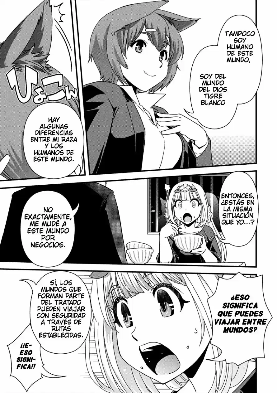 Isekai Shoukan-sareta Ga Kyousei Soukan-sareta Ore Ha Shikatanaku Yaseru Koto Ni Shita capítulo 7 página 14