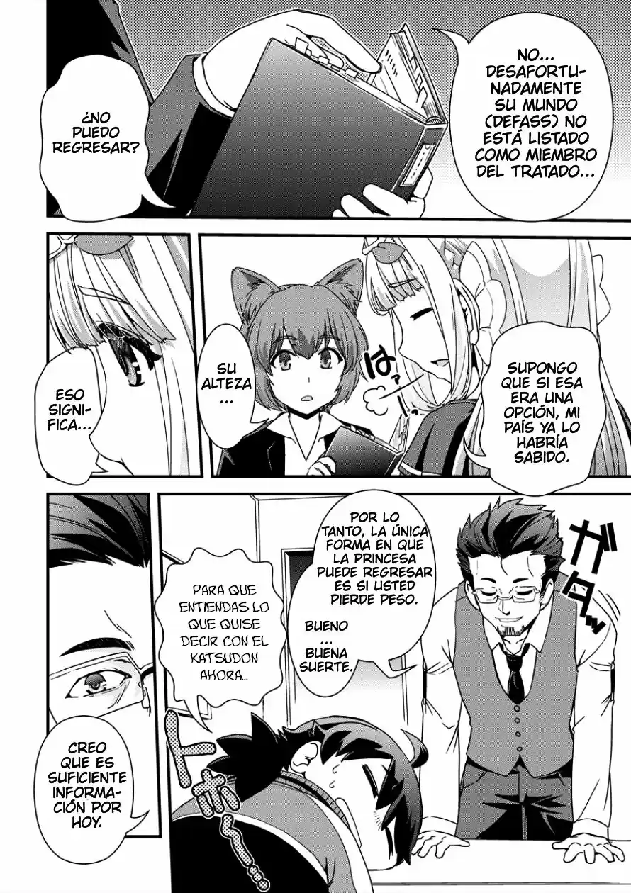 Isekai Shoukan-sareta Ga Kyousei Soukan-sareta Ore Ha Shikatanaku Yaseru Koto Ni Shita capítulo 7 página 16
