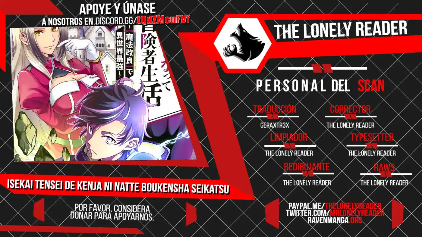 Isekai Tensei De Kenja Ni Natte Boukensha Seikatsu - Capítulo 14.50 - Página 1 - LectorTMOo