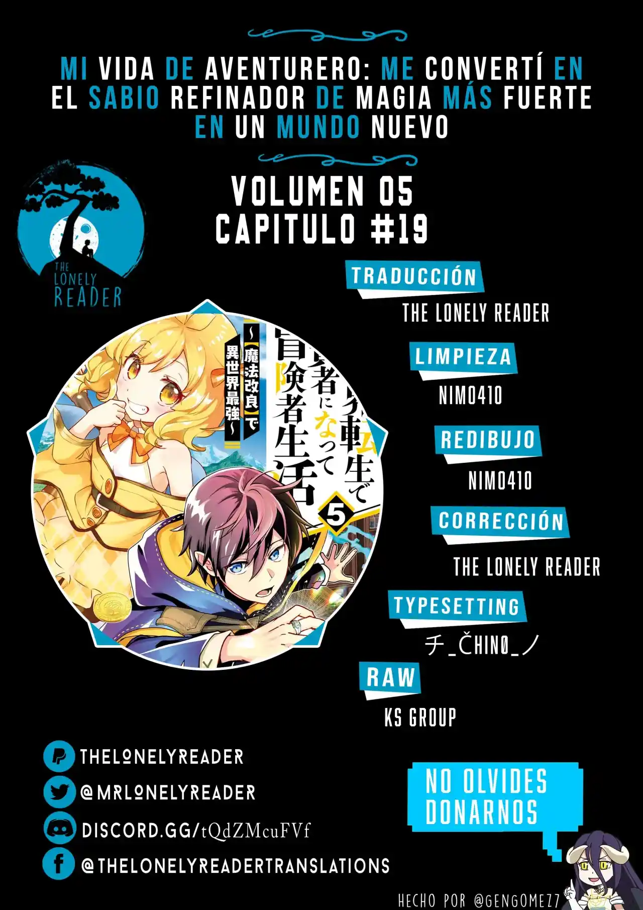 Isekai Tensei De Kenja Ni Natte Boukensha Seikatsu - Capítulo 19 - Página 1 - LectorTMOo