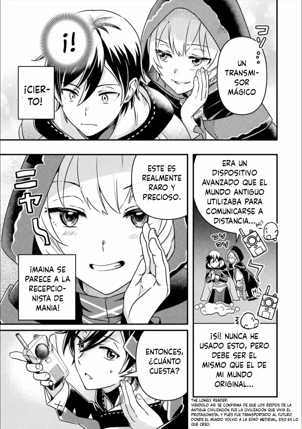 Isekai Tensei De Kenja Ni Natte Boukensha Seikatsu - Capítulo 8 - Página 20 - LectorTMOo