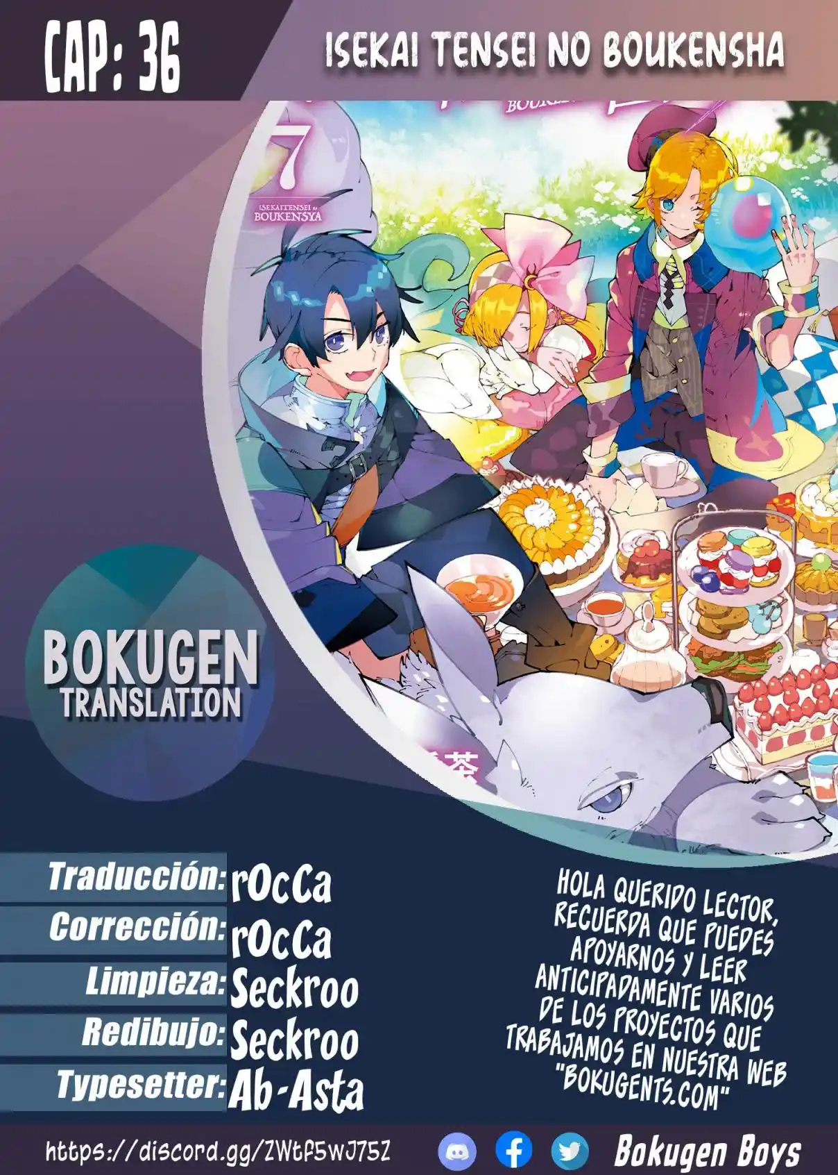 Isekai Tensei No Boukensha - Capítulo 36 - Página 1 - LectorTMOo