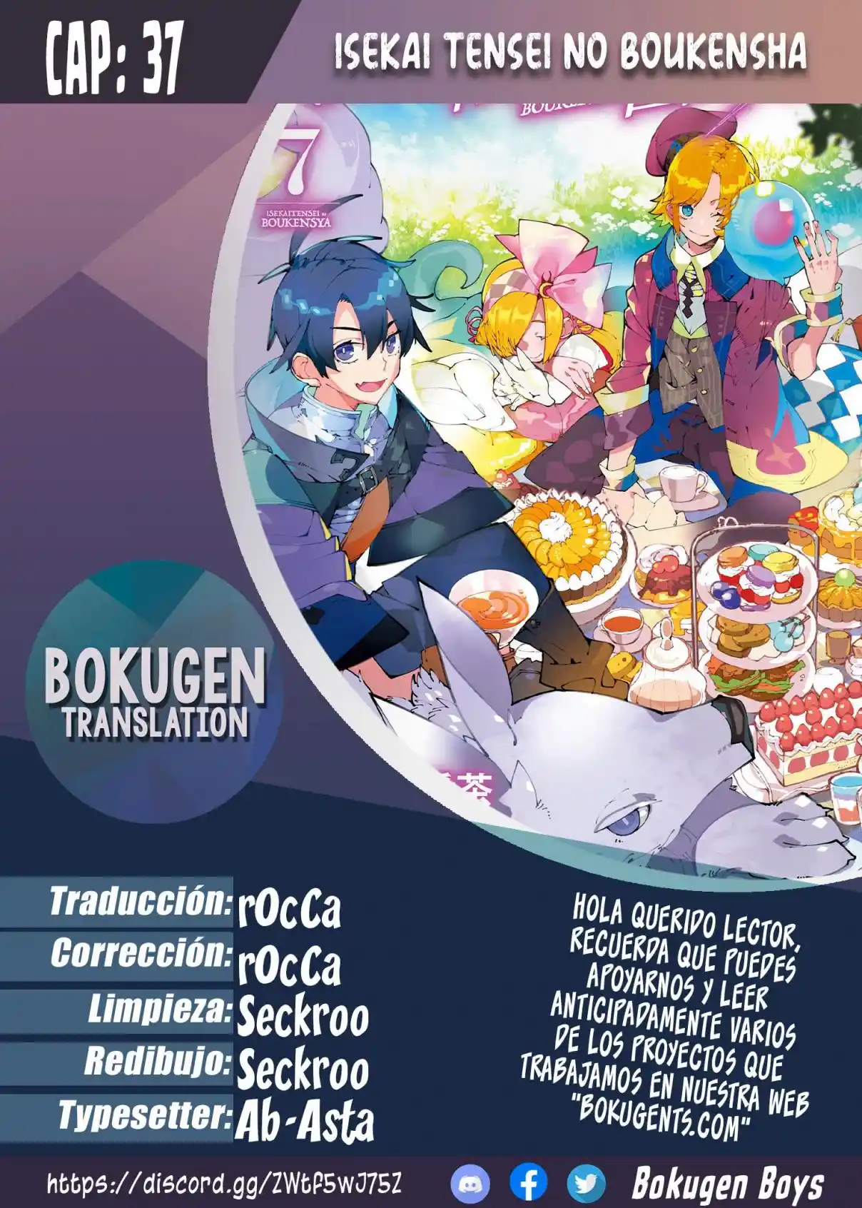 Isekai Tensei No Boukensha - Capítulo 37 - Página 1 - LectorTMOo