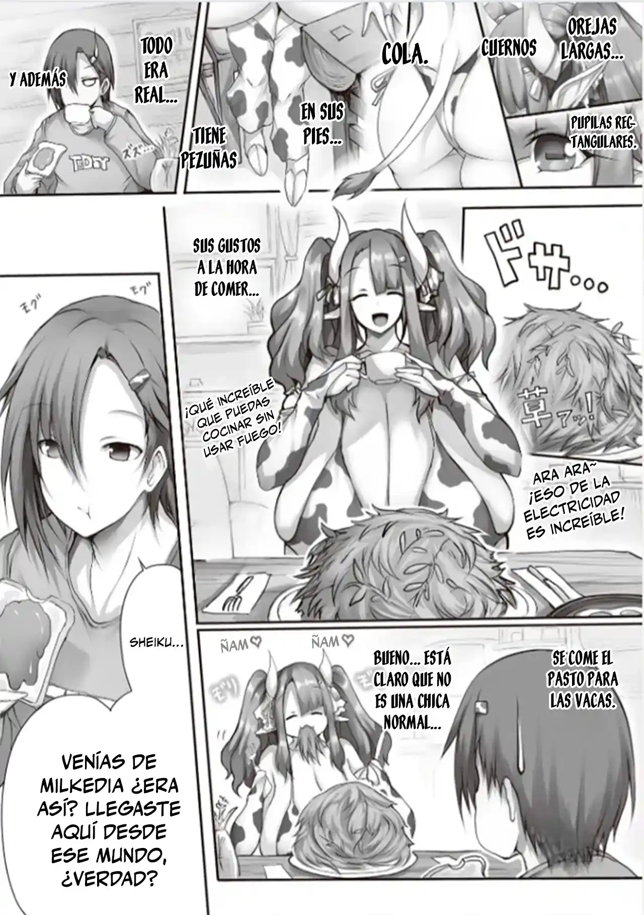 Isekai Ushi Musume - Capítulo 1 - Página 8 - LectorTMOo