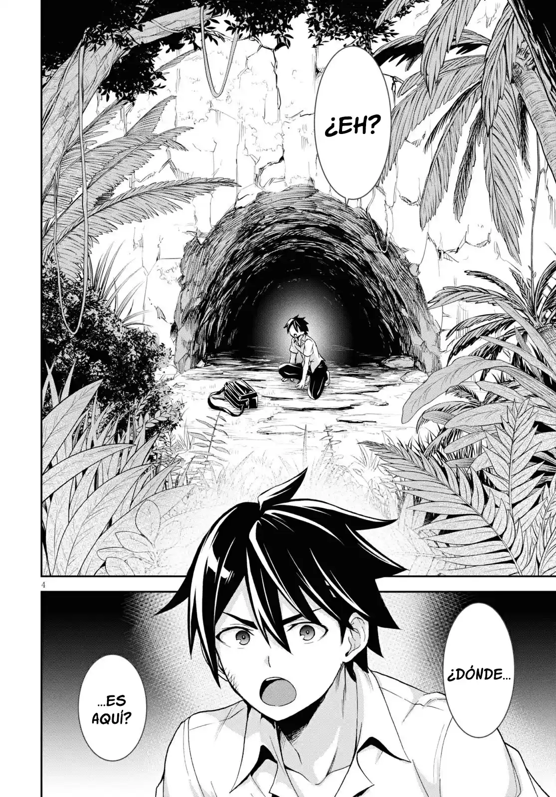 Isekai Yurutto Survival Seikatsu: Gakkou No Minna To Isekai No Mujintou Ni Tenishitakedo Ore Dake Rakushou Desu capítulo 1 página 8