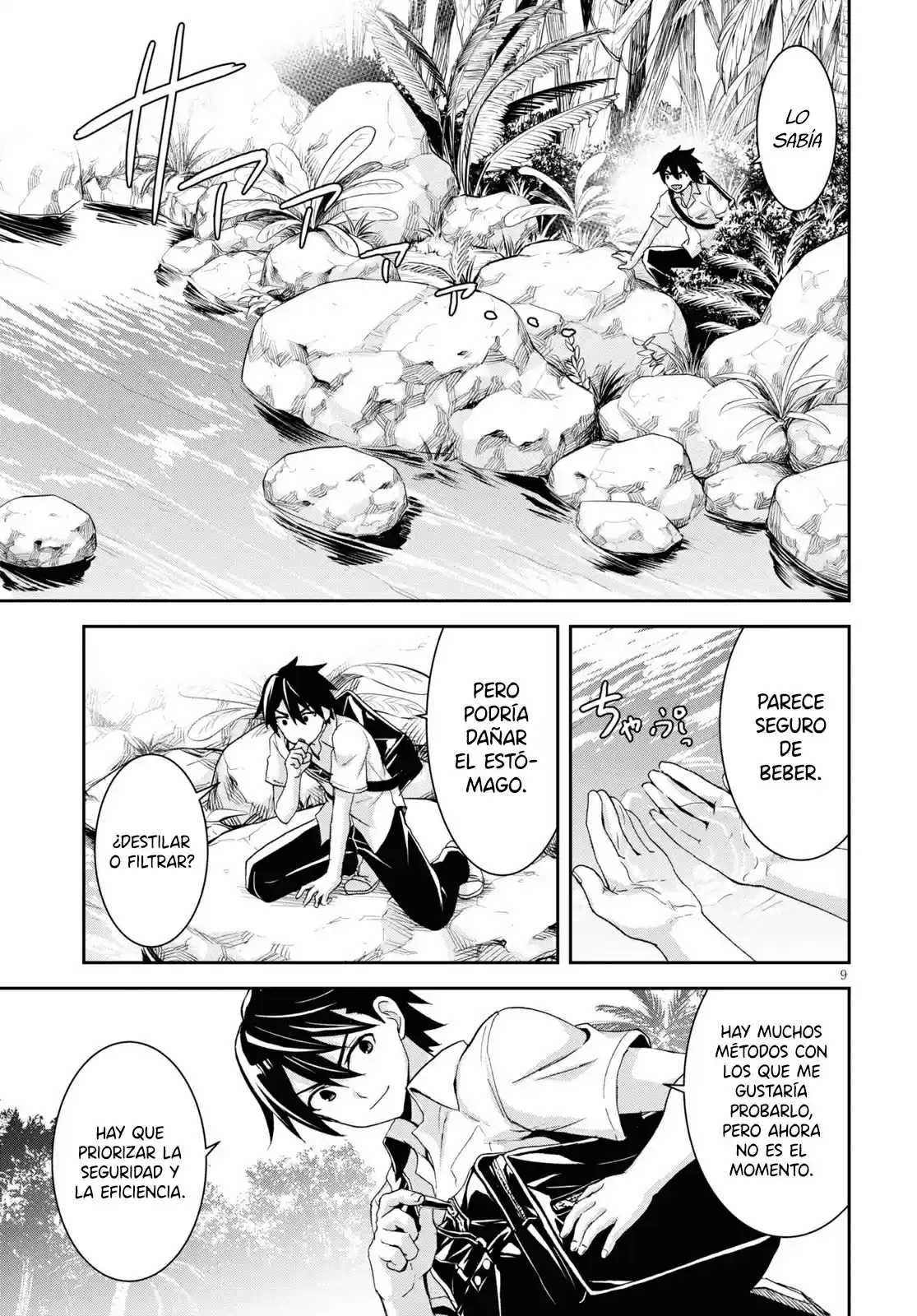 Isekai Yurutto Survival Seikatsu: Gakkou No Minna To Isekai No Mujintou Ni Tenishitakedo Ore Dake Rakushou Desu capítulo 1 página 13